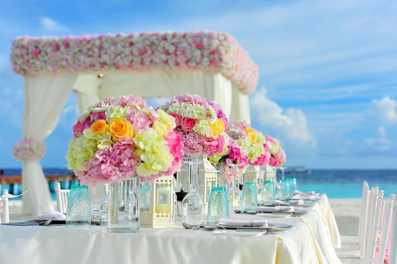 Whimsical Outdoor Reception