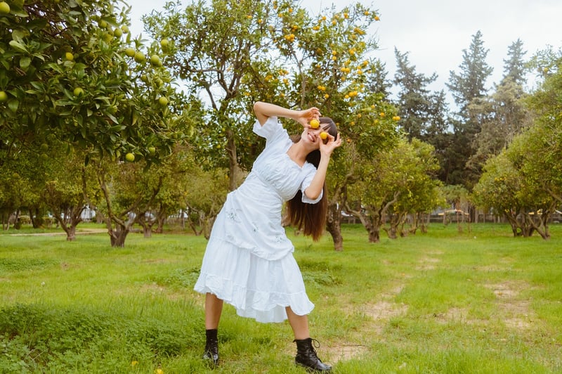 Woman in Forest